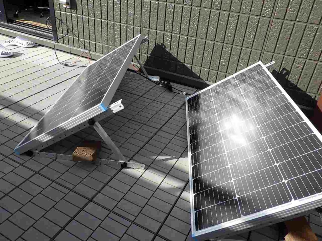 ソーラーパネルからポータブル電源に充電するシステムをDIYで構築してみた！