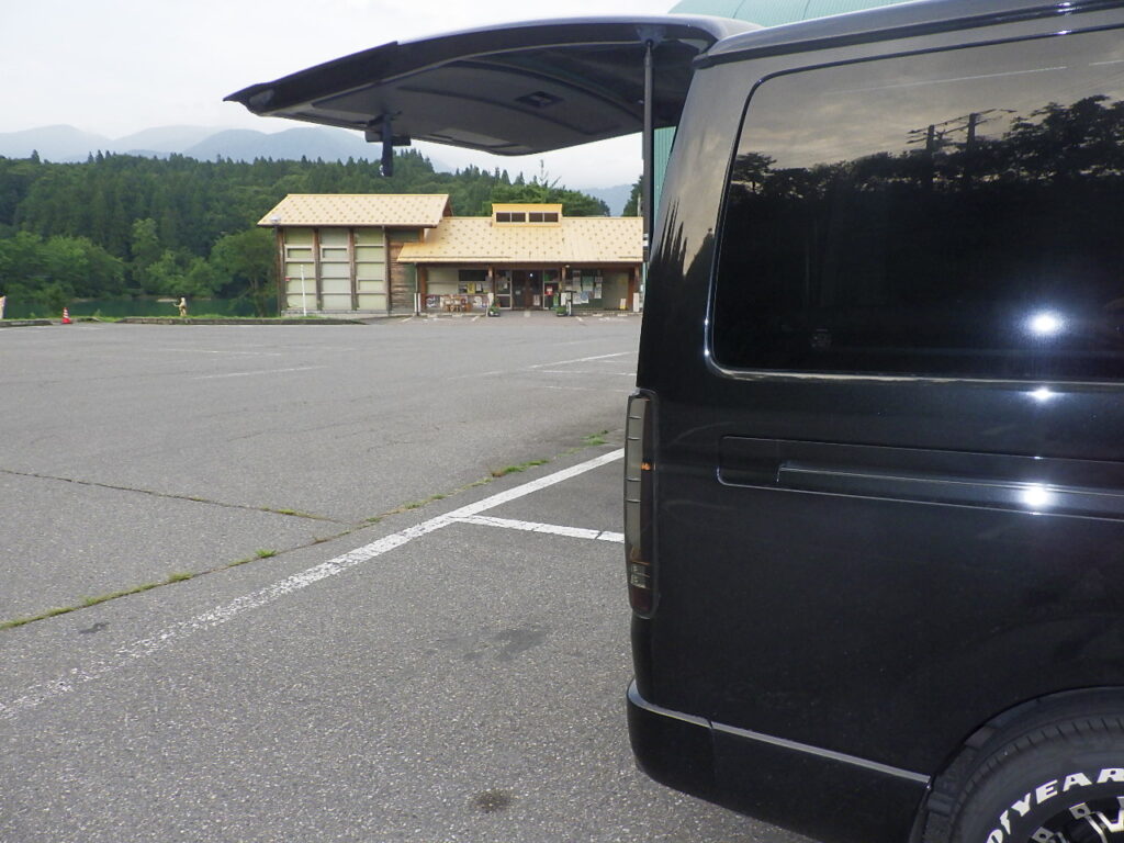 道の駅「いりひろせ」で車中泊