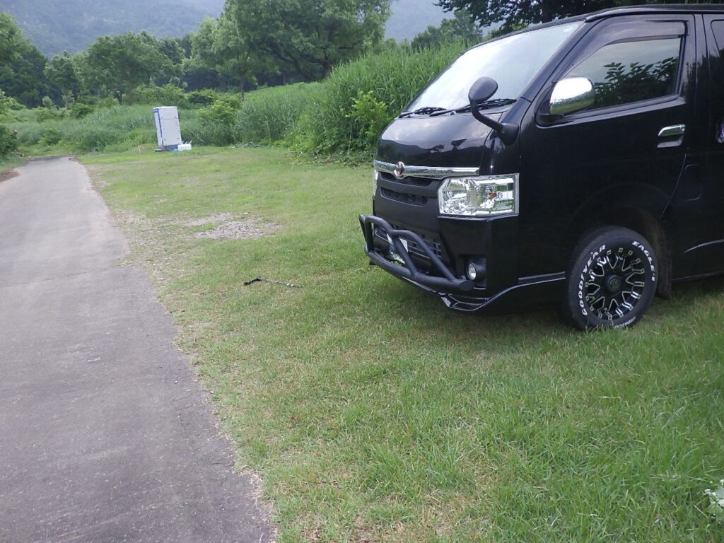 大白川登山口駐車場