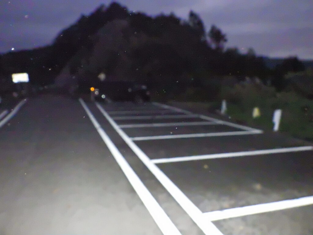 枝折峠の第二駐車場
