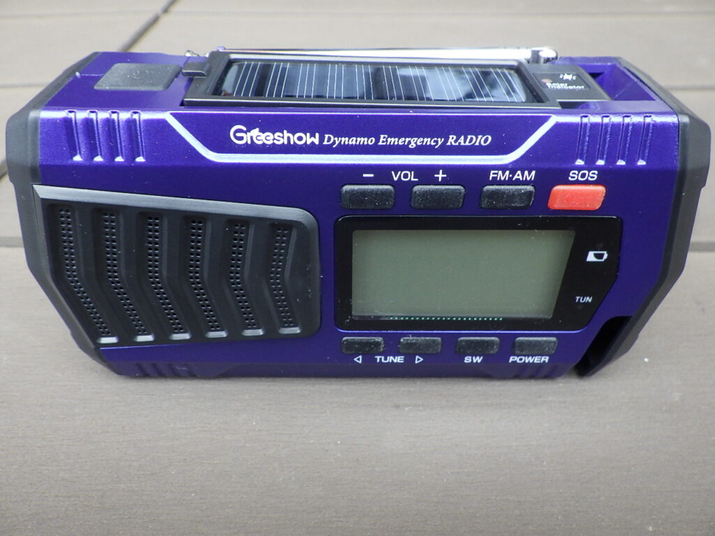 Greeshowの防災ラジオ「GS-2901」